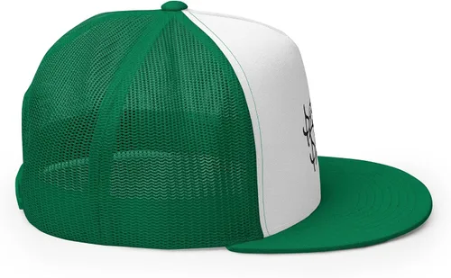 Vista 5 de Corridos Belicos Gorra de camionero con corona alta, gorra ajustable con pico plano Corridos Tumbados