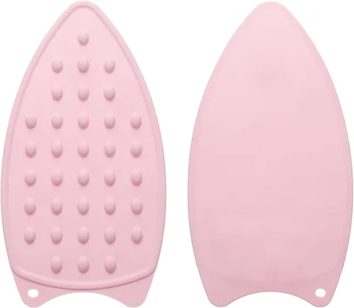 Vista 8 de HARFINGTON 2 almohadillas de silicona para planchar multiusos, resistente al calor, placa de descanso de hierro para tabla de planchar, resistente