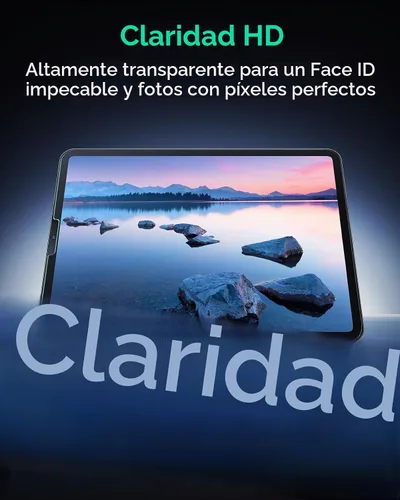 Vista 9 de ESR Protector de pantalla para iPad Pro de 11 pulgadas (2022/2021/2020/2018), protector de pantalla para iPad Air 5/4, película de vidrio templado