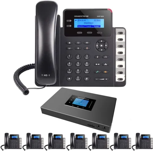 Vista 8 de Sistema telefónico comercial: paquete de inicio con correo de voz, asistente automático, extensiones de teléfono celular y remoto, grabación