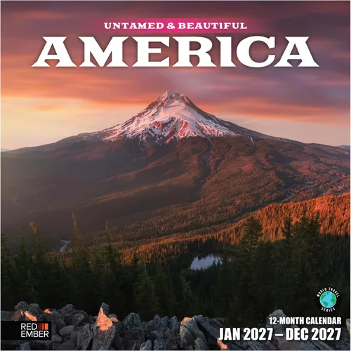 Vista 41 de RED EMBER National Parks - Calendario de pared 2027 de 12 meses 02 - Untamed & Hermosos Parques Nacionales