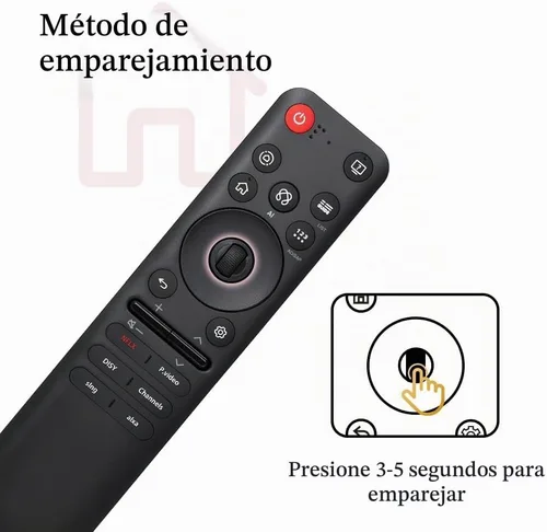Vista 7 de Repuesto para control remoto mágico LG MR25GA con voz, puntero y rueda