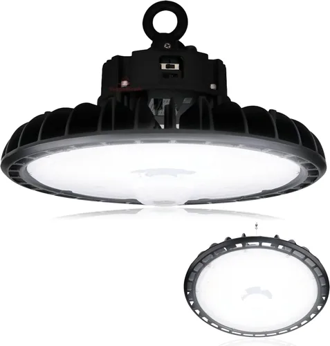 Vista 20 de RuggedGrade 100W Corvus II serie LED alta bahía UFO Warehouse Iluminación