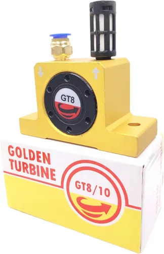 Vista 6 de Vibrador de turbina neumática GT8 Serie GT Vibrador de turbina neumática 1/8 "Componentes del sistema neumático industrial Vibradores de turbina