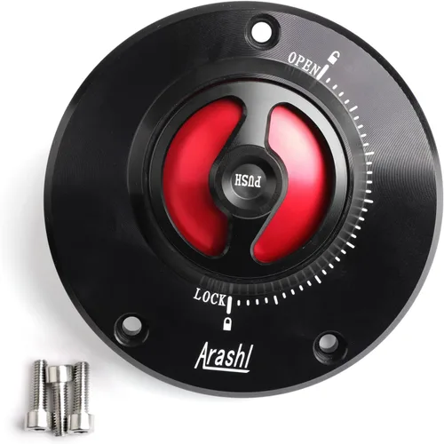 Vista 8 de Tapa de depósito de gasolina para Kawasaki ER-6F ER-6N Ninja 650 2009+, GTR 1400 2010+, Ninja 1000 ZX-10R 2008+, Ninja 600 ZX-6R 2009+, VERSYS 1000