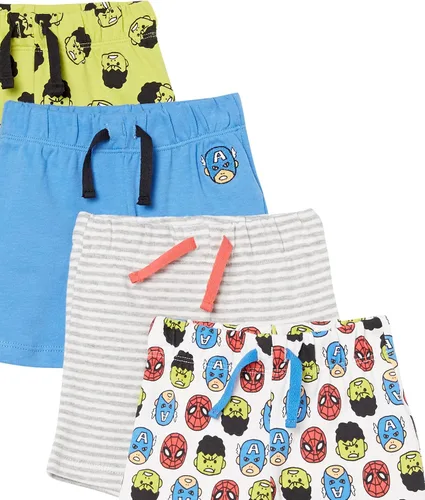 Vista 2 de Tienda Essentials Disney Marvel Pantalones cortos de Star Wars para bebés para niños, paquete múltiple