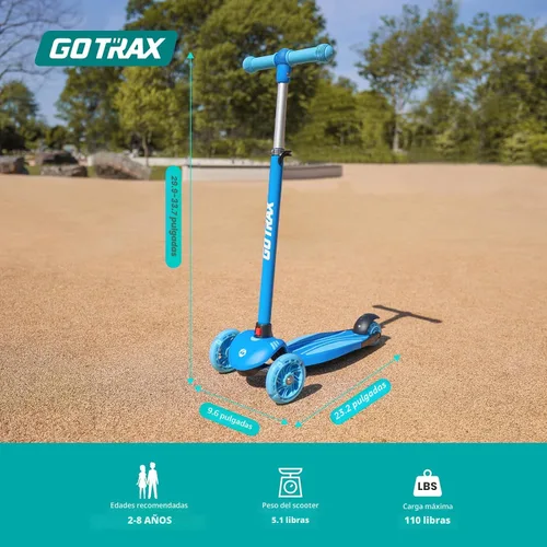 Vista 7 de Gotrax KS1 Kids Kick Scooter, 3 Wheels for Boys & Girls 2-8, Gifts