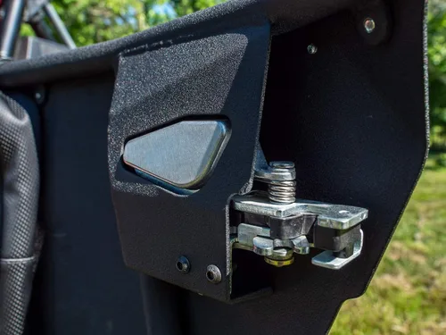 Vista 5 de SuperATV Puertas de aluminio compatibles con los modelos Polaris RZR (ver ajuste), extra resistencia, recubrimiento en polvo, resistente a
