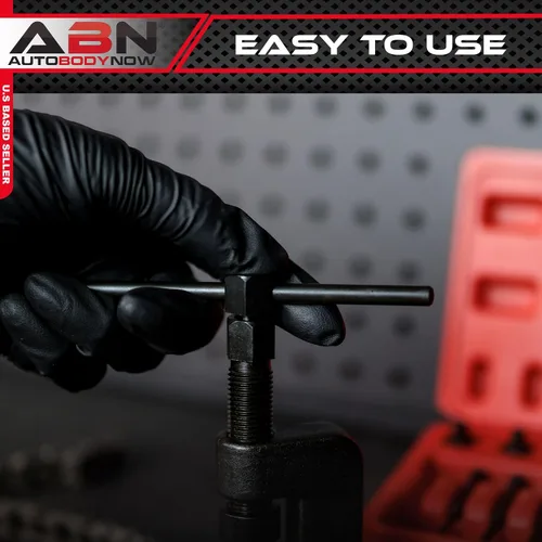 Vista 4 de ABN Kit de herramientas para romper cadenas con estuche de almacenamiento, herramienta de extracción de remaches y eslabones de cadena de rodillos