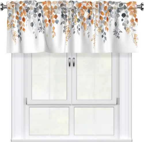 Vista 59 de Cenefa de estrella del oeste de Texas para ventana, rústica, granja, granero, cocina, cenefa de ventana rural vintage con bolsillo para barra