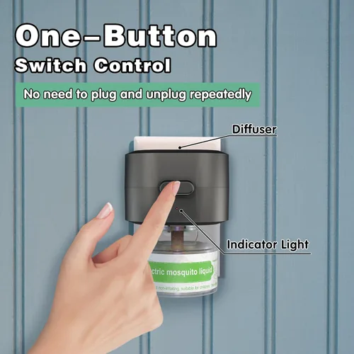 Vista 4 de Repelente de mosquitos para uso en interiores, control de aplicación Bluetooth, repelente electrónico de mosquitos, con 2 recambios repelentes