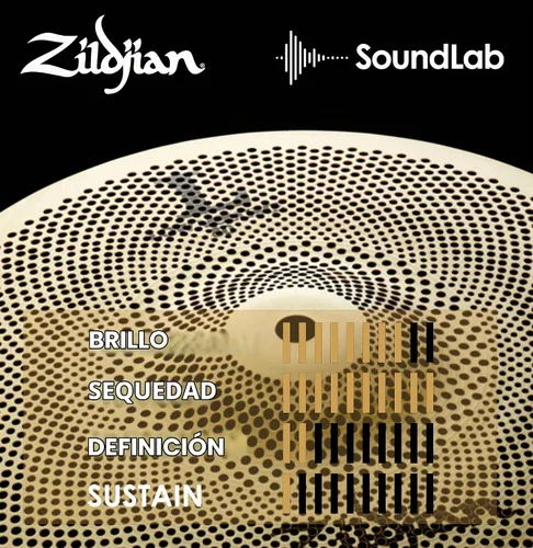 Vista 5 de Zildjian LV8010S-S Platillo de salpicaduras de bajo volumen L80 de 10