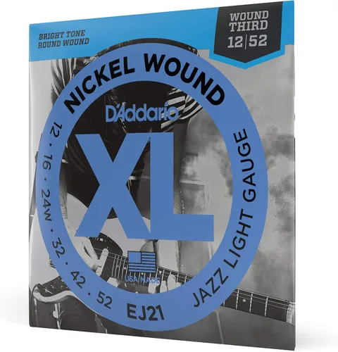 Vista 15 de D'Addario XL EXL157 - Cuerdas de níquel para guitarra eléctrica de 6 cuerdas, entonación perfecta, sensación consistente, durabilidad fiable