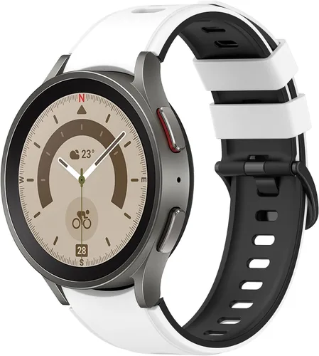 Vista 10 de VeveXiao Correa deportiva compatible con Samsung Galaxy Watch 5 Pro de 1.772 pulgadas/Watch 4 Classic 1.654 pulgadas/1.811 pulgadas, sin huecos