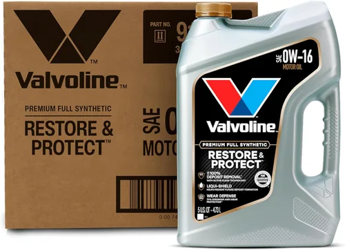 Vista 62 de Valvoline SynPower Full aceite sintético para motor, 1 Cuarto de galón, Ambar