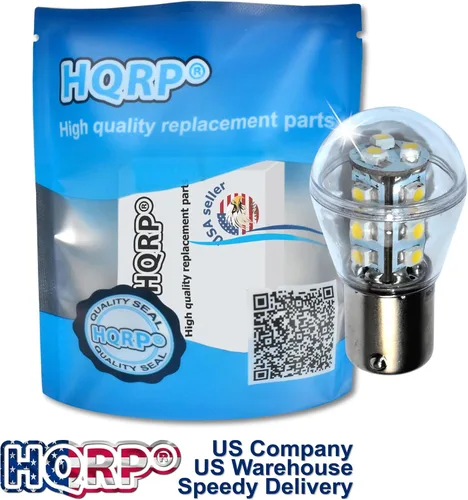 Vista 2 de HQRP Paquete de 2 bombillas LED para faros delanteros compatibles con John Deere LTR166 LTR180 LT133 LT150 LT155 LT160 LT166 LT170 LT180 LX255 LX266
