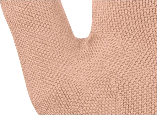 Vista 4 de mediven Harmony Seamless Lymphedema 20-30 mmHg Guantelete de compresión para hombres y mujeres VI Negro