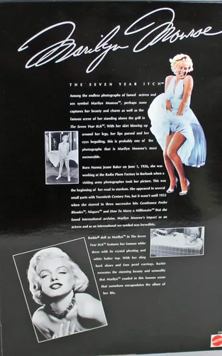 Vista 2 de 1997 Barbie Collectibles - Barbie as Marilyn - The Seven Year Itch