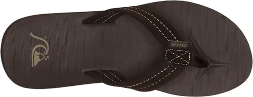 Vista 11 de Quiksilver Men's Carver Suede 3 Point Flip Flop Athletic Sandal
