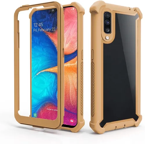 Vista 7 de Asuwish Funda de teléfono para Samsung Galaxy A70, resistente a prueba de golpes, a prueba de caídas, cuerpo completo, resistente, híbrida, móvil