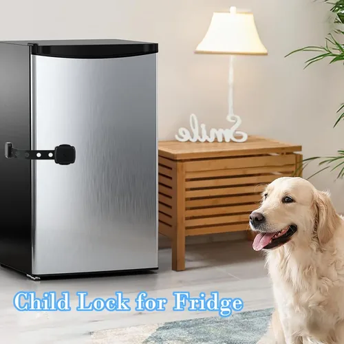 Vista 7 de Fursafe&Q Cerraduras de gabinete a prueba de bebés, cerraduras de seguridad para cajones de bebé, correas de seguridad adhesivas para niños, cierre