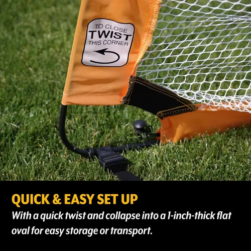 Vista 4 de PUGG Pop Up Soccer Goal, Includes Two Goals & Bag