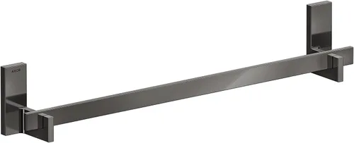Vista 17 de AXOR Toallero rectangular universal, 12" en cromo negro cepillado, 42613340