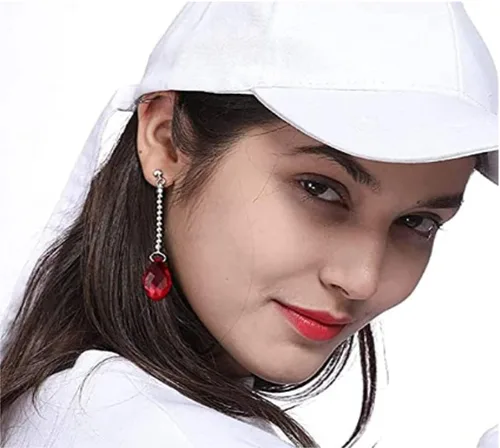 Vista 2 de Aretes de gota para el día de San Valentín, accesorios de joyería de Halloween, para mujeres, niñas, novia, regalo, Zinc, No es una piedra preciosa