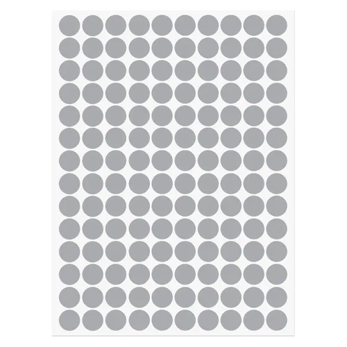 Vista 14 de uxcell 1 Hoja/140 Piezas de Pegatinas para Cubrir Agujeros de Tornillo, 12 mm de Diámetro, PVC Autoadhesivas, Tapas a Prueba de Polvo para Muebles