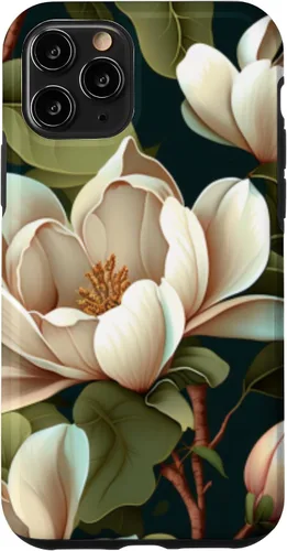 Vista 29 de Carcasa Magnolia Floral para iPhone 17