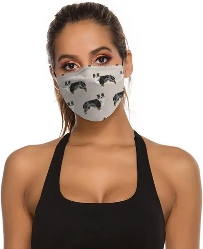 Vista 4 de JZDACH Máscaras protectoras a prueba de polvo para hombres y mujeres, bandanas duraderas, pasamontañas, bufanda, polaina