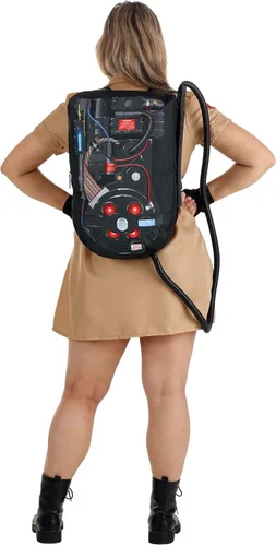 Vista 6 de Vestido de disfraz de Cazafantasmas para mujer, Marrón