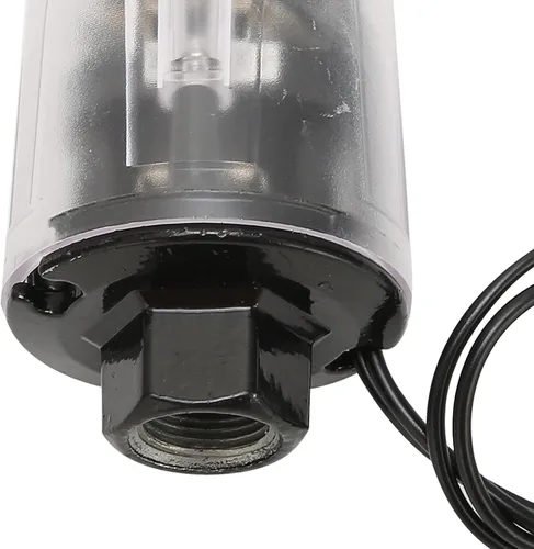Vista 5 de Controlador de interruptor de bomba de refuerzo autocebante Controlador mecánico ajustable para agua fría y caliente automática, plateado, Sobre