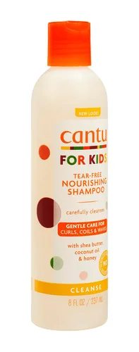 Vista 2 de Cantu Care for Kids Champú nutritivo sin lágrimas, coco, 8 onzas líquidas