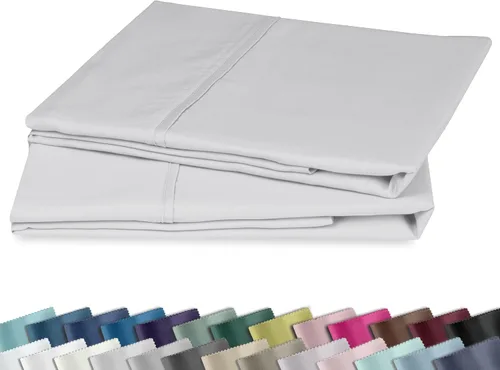 Vista 13 de Fundas de almohada de algodón de 400 hilos 01-Blanco