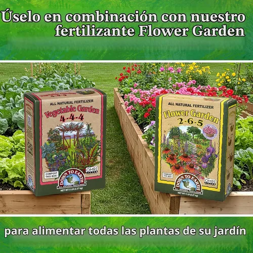 Vista 7 de Down To Earth - Fertilizantes naturales para huerto orgánico - 5 lb