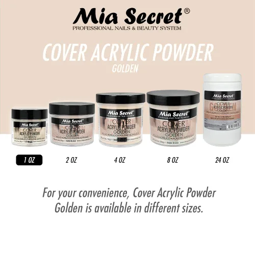 Vista 2 de Cover Golden Mia Secret - Polvo acrílico (1 oz)