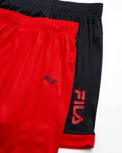 Vista 2 de Fila Pantalones cortos deportivos para niños Paquete de 2 pantalones cortos deportivos de rizo francés Pantalones cortos deportivos para gimnasio