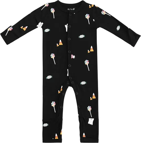 Vista 21 de KYTE BABY Mameluco suave unisex con cierre a presión, 97% rayón hecho de bambú, 3% elastano