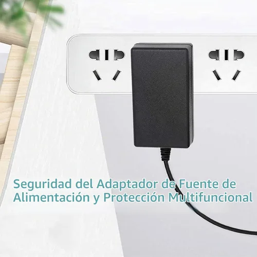 Vista 4 de Adaptador de cargador de fuente de alimentación de 15 V 2 A, cargador de CC en 15 V, fuente de alimentación de 15 V CC, cable de alimentación de CC
