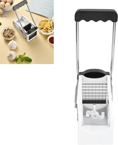 Vista 3 de Cortador de papas fritas, cortador de verduras y papas, papas fritas, cortador de papas fritas para uso en cocina