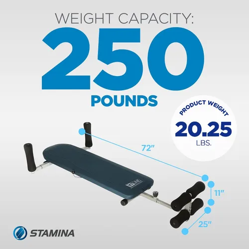 Vista 4 de Banco de estiramiento para espalda In Line de Stamina
