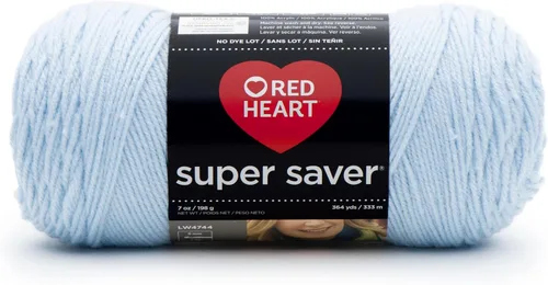 Vista 54 de RED HEART Hilo Comfort Shimmers, ópalo blanco