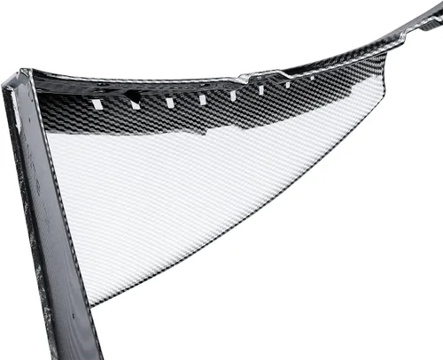 Vista 7 de NINTE Aletas de extensión divisor delantero para Chevrolet Corvette C7 Z06 Z07 ABS pintado de fibra de carbono con revestimiento de fibra de carbono
