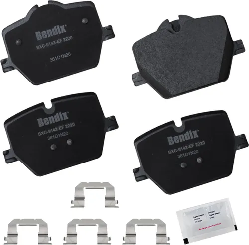 Vista 148 de Bendix Priority1 CFC154 - Juego de pastillas de freno de disco para Avanti II, Century, LeSabre, Regal, Riviera, chasis comercial, DeVille
