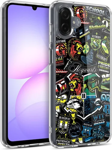 Vista 15 de Head Case Designs Officially Licensed Harry Potter Hogwarts Badge Up Gel Case [Military Grade Protection] Compatible with Samsung Galaxy A17 4G / 5G