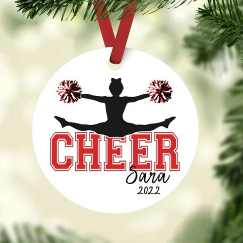 Vista 25 de Touber Adorno de Navidad personalizado para niños, adorno personalizado de recuerdo de ballet de bailarina