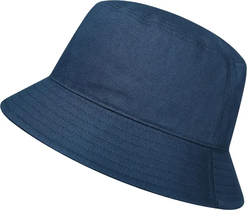 Vista 10 de GADIEMKENSD Sombrero de pescador 100% algodón, unisex, protección solar UPF 50, ligero, plegable Verde militar