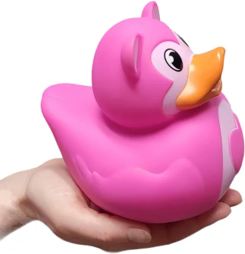 Vista 7 de Big Rubber Ducky - Mezcla coleccionable (5.5 pulgadas) de alienígena, robot, dinosaurio, splat, ninja, confeti, corazón rosa, amarillo, unicornio