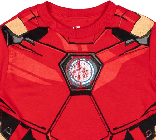 Vista 6 de Marvel Paquete de 2 camisetas para niños pequeños a niños grandes (2T - 18-20)